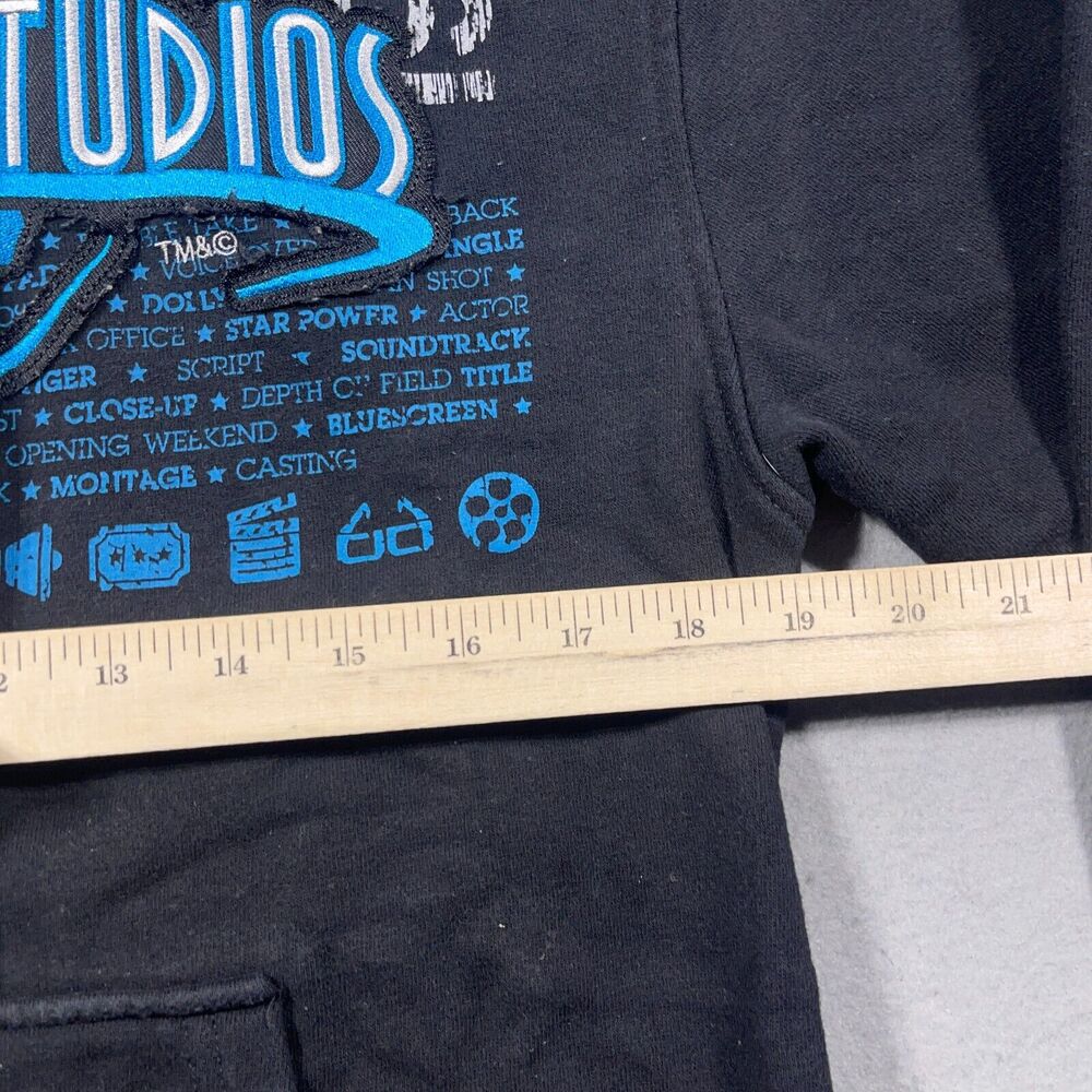 Universal Studios Hoodie‎ Men Small Black Hooded Graphic Long Sleeve - Picture 4 of 8